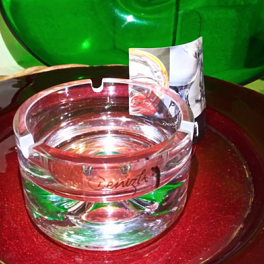 Handmade Blown Crystal Denizli